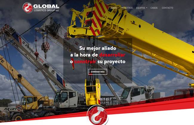 Website - Global Grúas