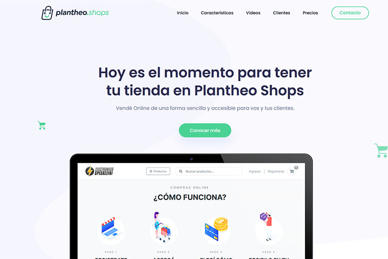 Sistema de Tiendas Online | Plantheo Shops